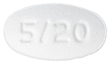 아토노바정5/20mg 제품 사진