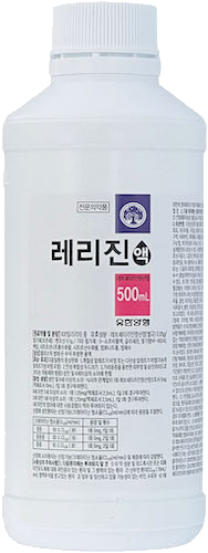 건일레보세티리진염산염액_(0.25g/500mL) 제품 사진