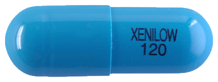 제니로우캡슐120mg 제품 사진