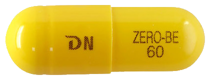 제로비캡슐60mg 제품 사진