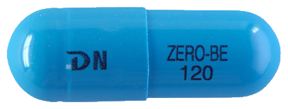제로비캡슐120mg 제품 사진
