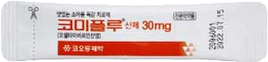 코미플루산제30mg_(39.4mg/1.05g) 제품 사진