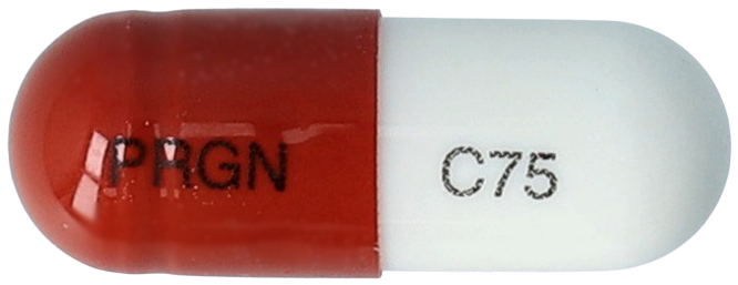 프가린캡슐75mg 제품 사진