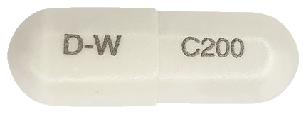시렌탈서방캡슐200mg 제품 사진