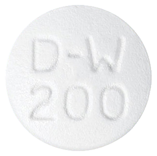 동화쿠에티아핀정200mg 제품 사진