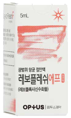 레보플레쉬에프점안액_(75mg/5mL) 제품 사진