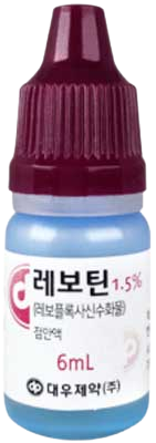 레보틴점안액1.5%_(75mg/5mL) 제품 사진