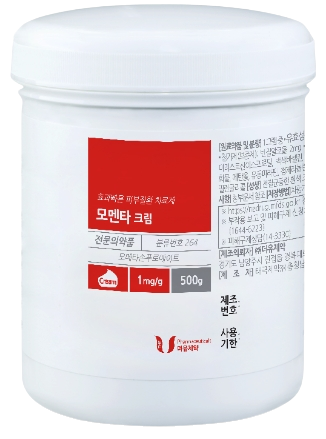 모멘타크림_(0.5g/500g) 제품 사진