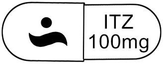 스포코졸캡슐100mg 제품 사진