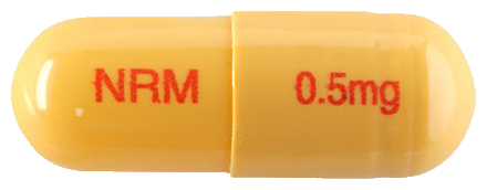 뉴로미스캡슐0.5mg 제품 사진