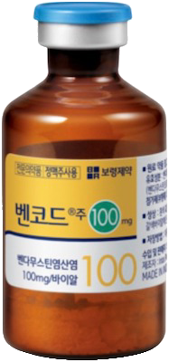 벤코드주100mg_(0.1g/1병) 제품 사진