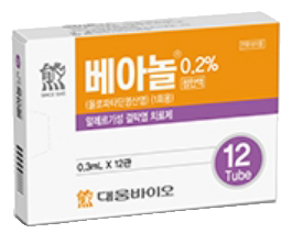 베아놀점안액0.2%(1회용)_(0.666mg/0.3mL) 제품 사진