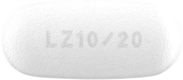 리바젯정10/20mg 제품 사진
