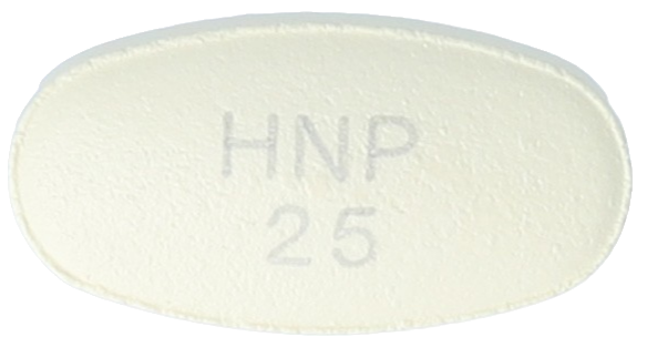 자디스정25mg 제품 사진
