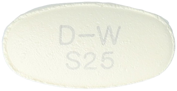 엠플디엠정25mg 제품 사진
