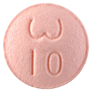 위렐토정10mg 제품 사진