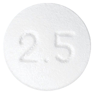베르쿠보정2.5mg 제품 사진