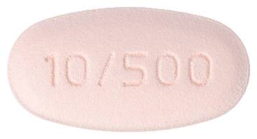 다파메트서방정10/500mg 제품 사진