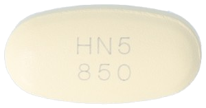 자디스듀오정5/850mg 제품 사진