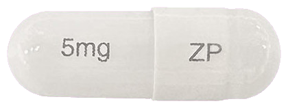 잘레딥캡슐5mg 제품 사진