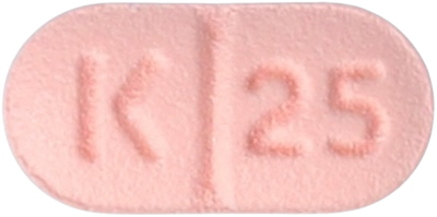 케이캡정25mg 제품 사진