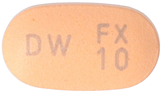 펙수클루정10mg 제품 사진
