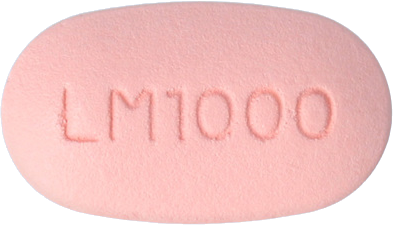 리나틴플러스정2.5/1000mg 제품 사진