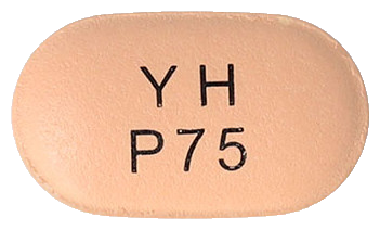 유한프레가발린서방정75mg 제품 사진