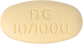 디파글루엠서방정10/1000mg 제품 사진