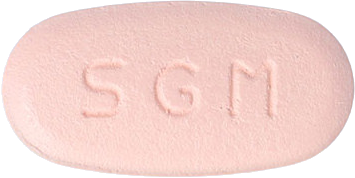 자비아엠정50/500mg 제품 사진