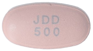 자디원듀오정12.5/500mg 제품 사진