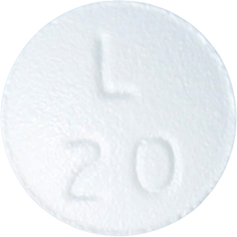 라투다정20mg 제품 사진