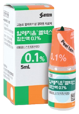 알레지온엘엑스점안액0.1%_(5mg/5mL) 제품 사진