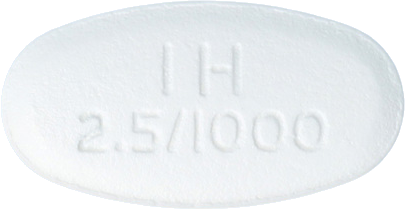 트리나엠서방정2.5/1000mg 제품 사진