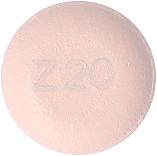 자큐보정20mg 제품 사진