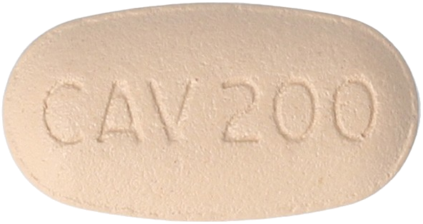 티루캡정200mg 제품 사진