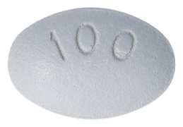 제줄라정100mg 제품 사진