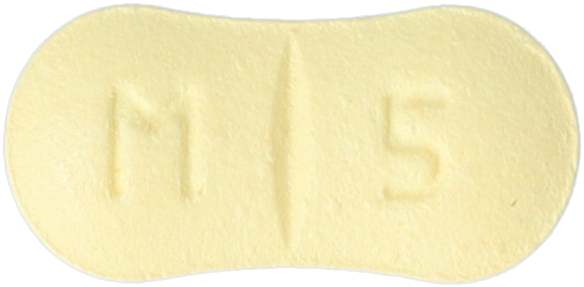 알빅스정5mg 제품 사진