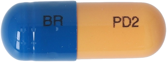 포말리킨캡슐2mg 제품 사진