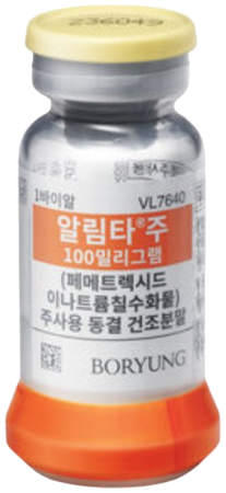 알림타주100mg_(0.1398g/1병) 제품 사진