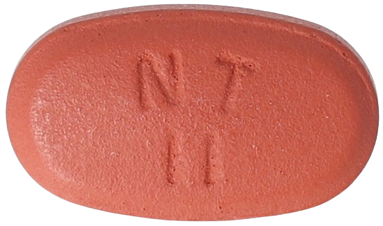 닌테브로정150mg 제품 사진