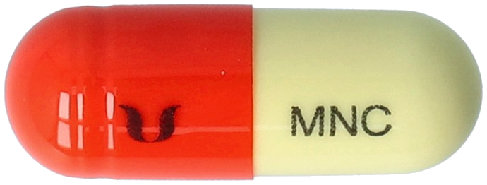 미노젠캡슐50mg 제품 사진