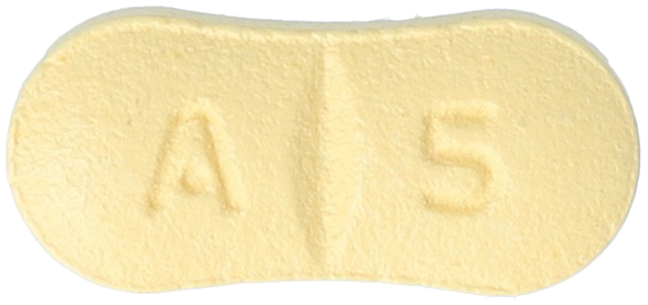알만틴정5mg 제품 사진