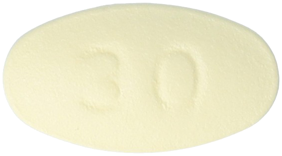 이소트릴지속정30mg 제품 사진