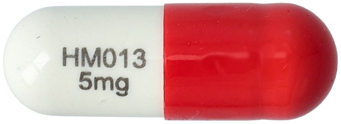 프루자클라캡슐5mg 제품 사진