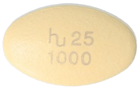 휴디앙듀오서방정25/1000mg 제품 사진