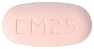유한엠메트서방정25/1000mg 제품 사진