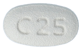 브리베타정25mg_(25mg/1정) 제품 사진