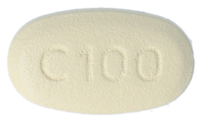 브리베타정100mg_(0.1g/1정) 제품 사진