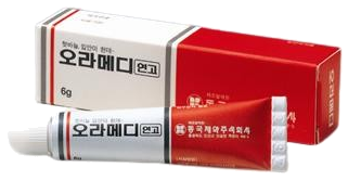 오라메디연고6g 제품 사진
